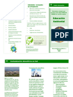 Folleto Informativo-Cuidado Del Medio Ambiente-AndreaSalazarM