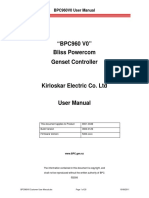 DG Set Control Monitor