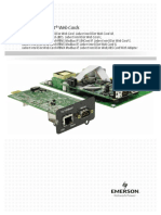 Liebert IntelliSlot Web-Cards User-Manual