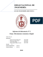 Informe Movimiento Armonico Simple