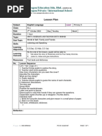 Lesson Plan Primary 5