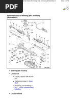 VW Golf 5 - Electromechanical Steering Gear, Servicing (Generation I)