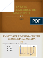 Ensayo Dilatometrico de Marchetti DTM