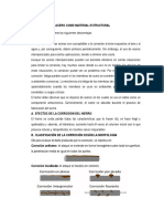 Desventajas Del Acero Como Material Estructural