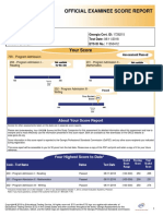 Gace Score Report