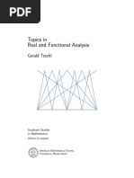 Real and Functional Analysis Gerald Teschl