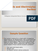 Medical-Surgical: Fluids & Electrolytes