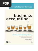 Answers To Business Accounting