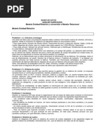 Guía de Ejercicios: Modelo Entidad/Relación y Conversión A Modelo Relacional Modelo Entidad/Relación