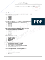 General Navigation Ques