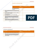 Corporate Governance Assessment Template