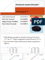 Analisis 2 Komponen Secara Simultan