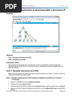 5.1.4.4 Packet Tracer - Identify MAC and IP Addresses Instructions Jose Torregroza