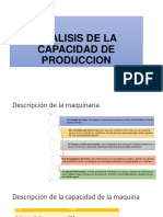 Analisis de La Capacidad de Produccion