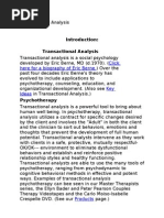 Transactional Analysis Notes Anita