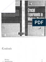 Crucial Experiments in Modern Physics by George L Trigg 