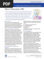 What Is Tuberculosis (TB) ?: Patient Education