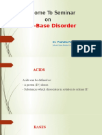 Acid-Base Disorder