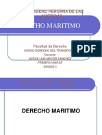 Tercera Semana Derecho Maritimo