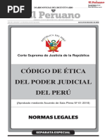 06-12-2018 - SE - Código de Ética Poder Judicial