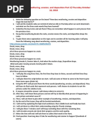 Lesson Plan of Weathering and Erosion-Part 2