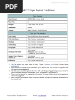 IJARIIT Paper Format Guidelines: Page Layout