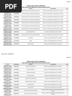 Federal Public Service Commission: Time Table For GR Screening Test Phase-Iv/2018 (MCQ Test)