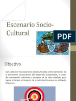 Escenario Socio Cultural