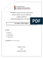 Vibrio Cholerae: Caso Clinico Análisis y Discusion