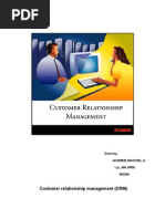 Customer Relationship Management Report