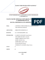 Auditoria e Indicadores en La Administración Del Potencial Humano