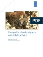 Ensayo Documental Conabio La Riqueza Natural de Mexico