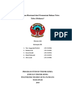 Pembuatan Bioetanol Dari Fermentasi Bahan Tetes Tebu (Molases)