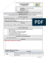 Plano de Ensino 3 Linguagem Oral e Escrita Jardim I (Educação Infantil)