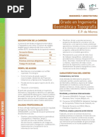 Grado en Ingenieria Geomatica y Topografia PDF