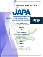 Tarea 6 Práctica Jurídica I 03-12-2018