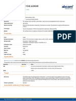 Anti-ESAT6 Antibody (11G4) Ab26246: 2 Abreviews 9 References 1 Image