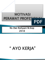 Materi 1. Motivasi Perawat Profesional