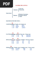 Algebra Relacional