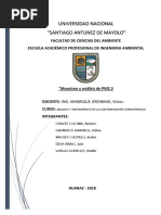 Informe de Contaminacion Atmosferico PM2.5