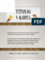 Titulos Valores (Honduras)