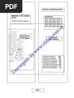 Manual de Usuario Split York Piso Teto Prime