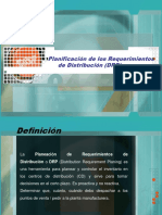 Planeacion de Los Requerimientos de Distribucion