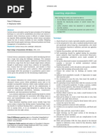 Central Venous Cannulation: Learning Objectives