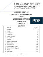 Dav Solved Question Paper 2017-18