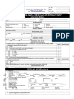 Form Pengkajian Awal Kebidanan