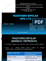 Trastorno Bipolar I y II