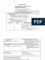 Lesson Plan 3: Planning An Inquiry Based Lesson/Activity/Project Name