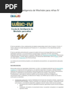 Escala de Inteligencia de Wechsler para Niños