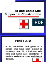 First Aid and Basic Life Support in Construction